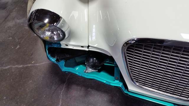 1956 Studebaker collision repair at Automotive Enterprise, San Carlos CA – photo 2