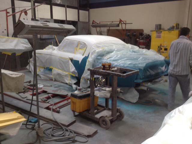 1956 Studebaker collision repair at Automotive Enterprise, San Carlos CA – photo 12