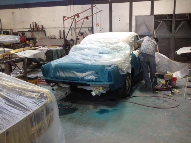 1956 Studebaker collision repair at Automotive Enterprise, San Carlos CA – photo 13