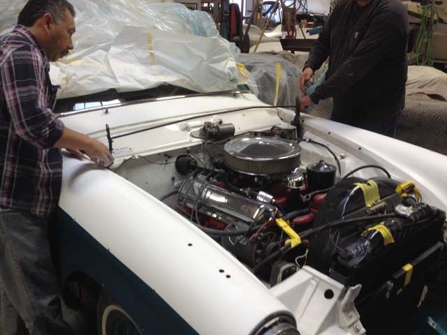 1956 Studebaker collision repair at Automotive Enterprise, San Carlos CA – photo 19