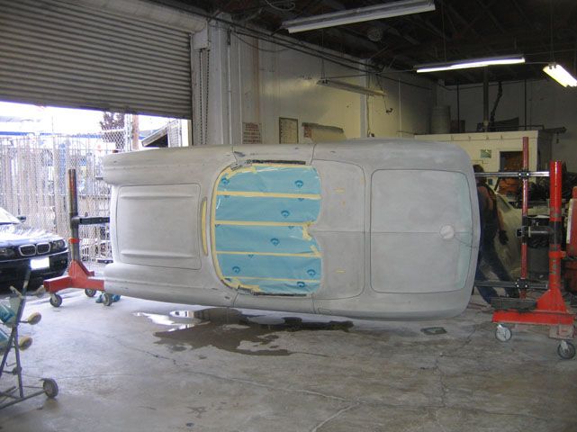 1962 Corvette collision repair at Automotive Enterprise, San Carlos CA – photo 4