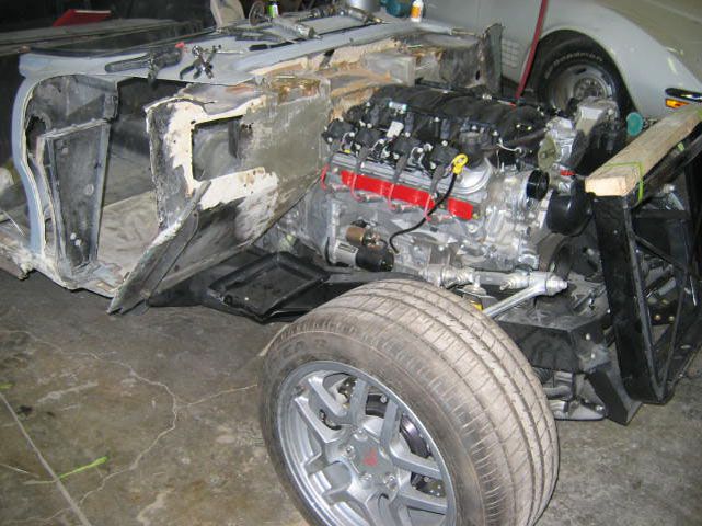 1962 Corvette collision repair at Automotive Enterprise, San Carlos CA – photo 7