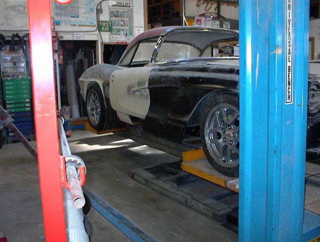1962 Corvette collision repair at Automotive Enterprise, San Carlos CA – photo 11