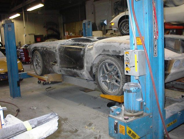 1962 Corvette collision repair at Automotive Enterprise, San Carlos CA – photo 17