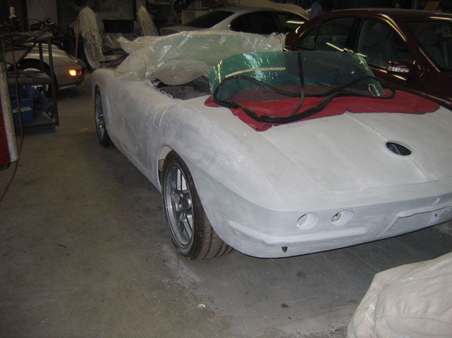 1962 Corvette collision repair at Automotive Enterprise, San Carlos CA – photo 20