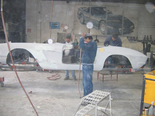 1962 Corvette collision repair at Automotive Enterprise, San Carlos CA – photo 21