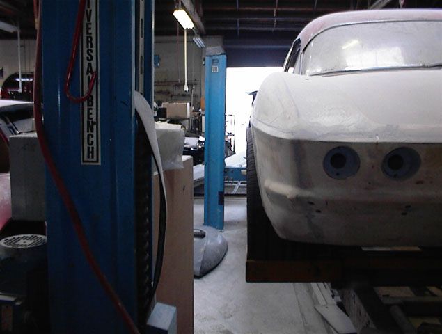 1962 Corvette collision repair at Automotive Enterprise, San Carlos CA – photo 23