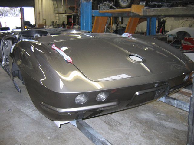 1962 Corvette collision repair at Automotive Enterprise, San Carlos CA – photo 29