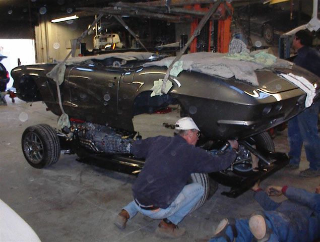 1962 Corvette collision repair at Automotive Enterprise, San Carlos CA – photo 31