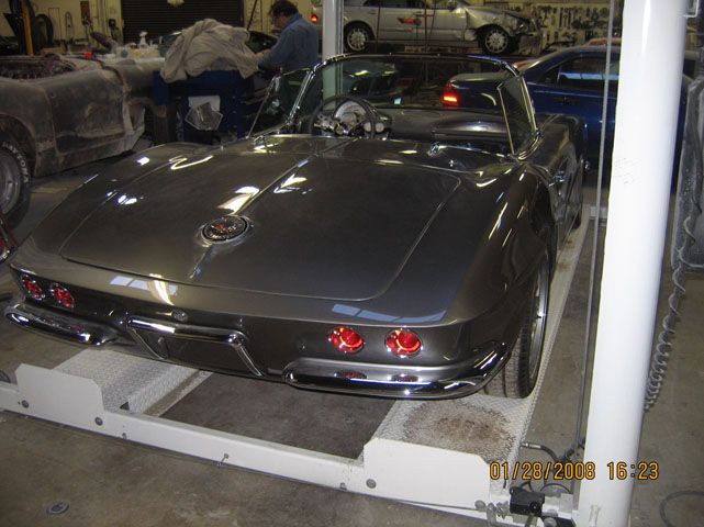 1962 Corvette collision repair at Automotive Enterprise, San Carlos CA – photo 37