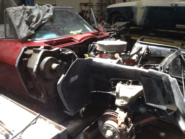 1965 Chevrolet Corvette collision repair at Automotive Enterprise, San Carlos CA – photo 7