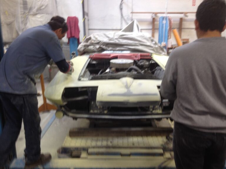 1965 Chevrolet Corvette collision repair at Automotive Enterprise, San Carlos CA – photo 9