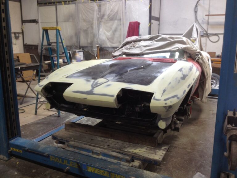 1965 Chevrolet Corvette collision repair at Automotive Enterprise, San Carlos CA – photo 10
