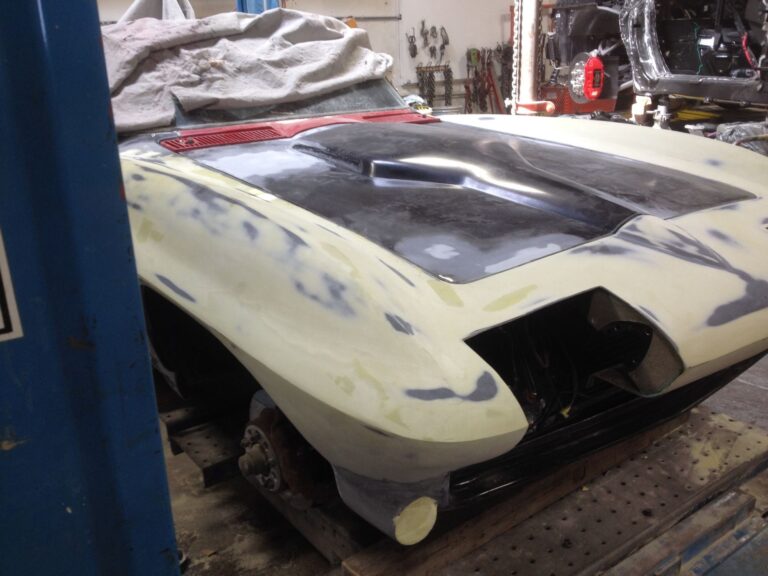 1965 Chevrolet Corvette collision repair at Automotive Enterprise, San Carlos CA – photo 11