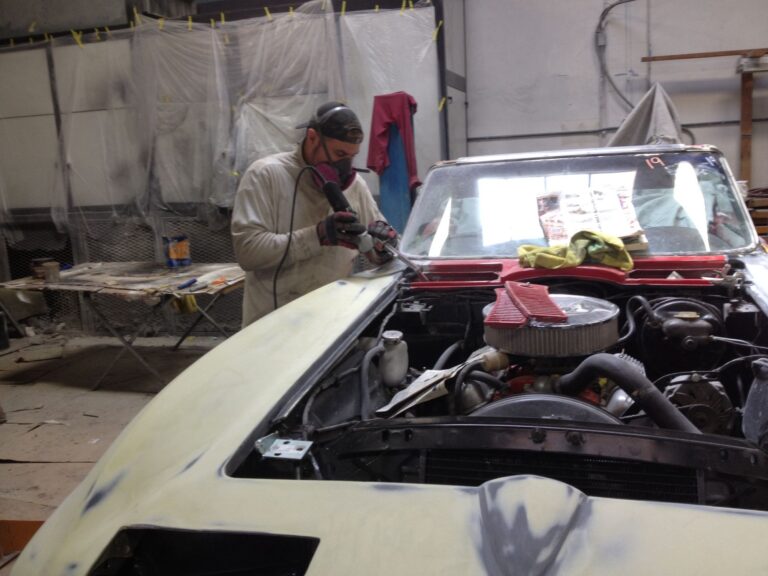 1965 Chevrolet Corvette collision repair at Automotive Enterprise, San Carlos CA – photo 12