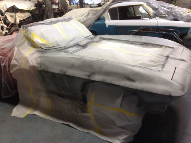 1965 Chevrolet Corvette collision repair at Automotive Enterprise, San Carlos CA – photo 13