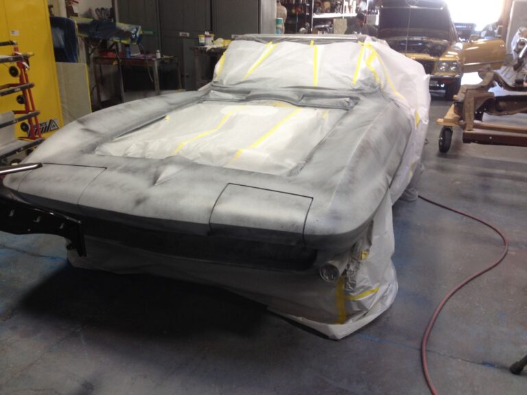 1965 Chevrolet Corvette collision repair at Automotive Enterprise, San Carlos CA – photo 15