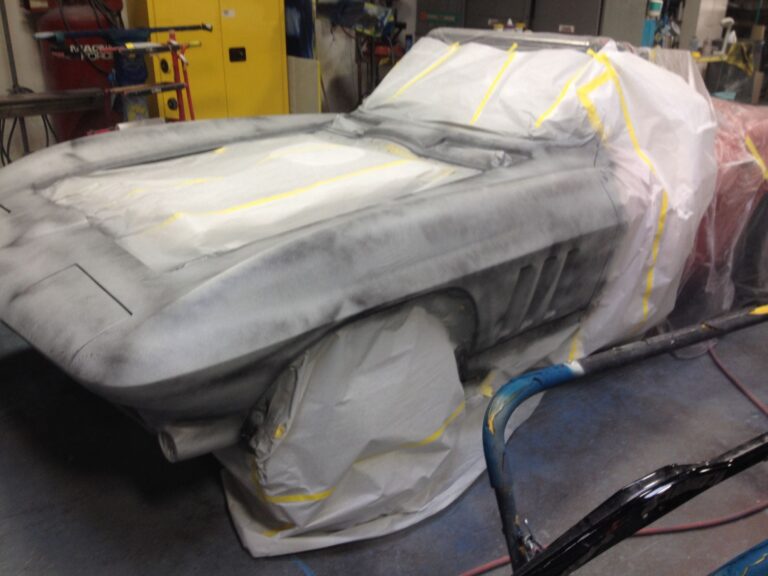 1965 Chevrolet Corvette collision repair at Automotive Enterprise, San Carlos CA – photo 16