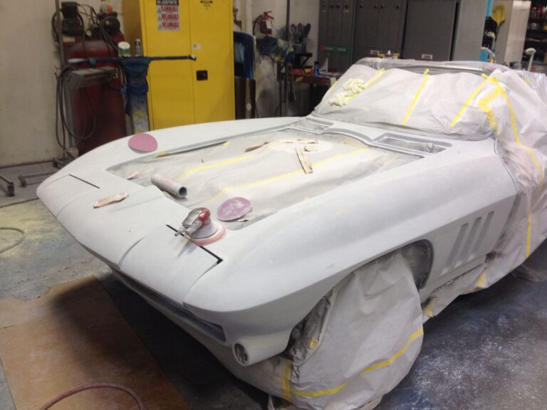 1965 Chevrolet Corvette collision repair at Automotive Enterprise, San Carlos CA – photo 19