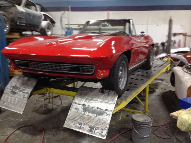 1965 Chevrolet Corvette collision repair at Automotive Enterprise, San Carlos CA – photo 22