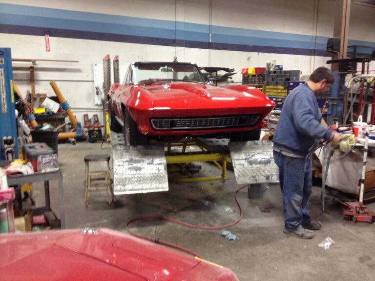 1965 Chevrolet Corvette collision repair at Automotive Enterprise, San Carlos CA – photo 23