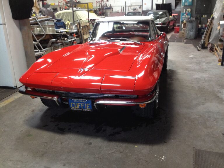 1965 Chevrolet Corvette collision repair at Automotive Enterprise, San Carlos CA – photo 26