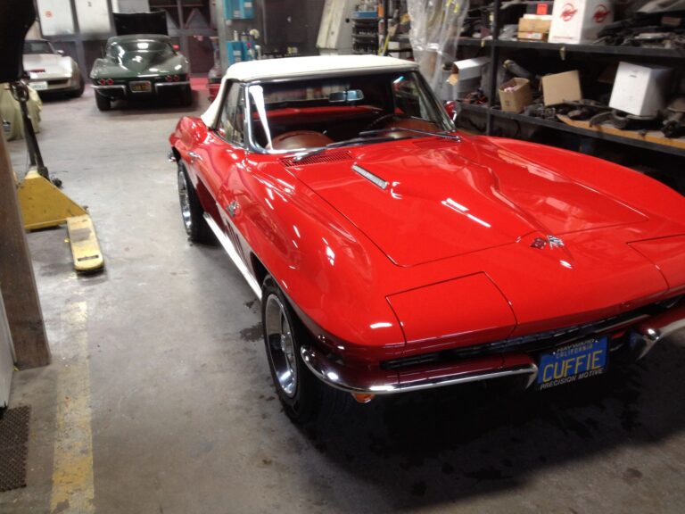 1965 Chevrolet Corvette collision repair at Automotive Enterprise, San Carlos CA – photo 27
