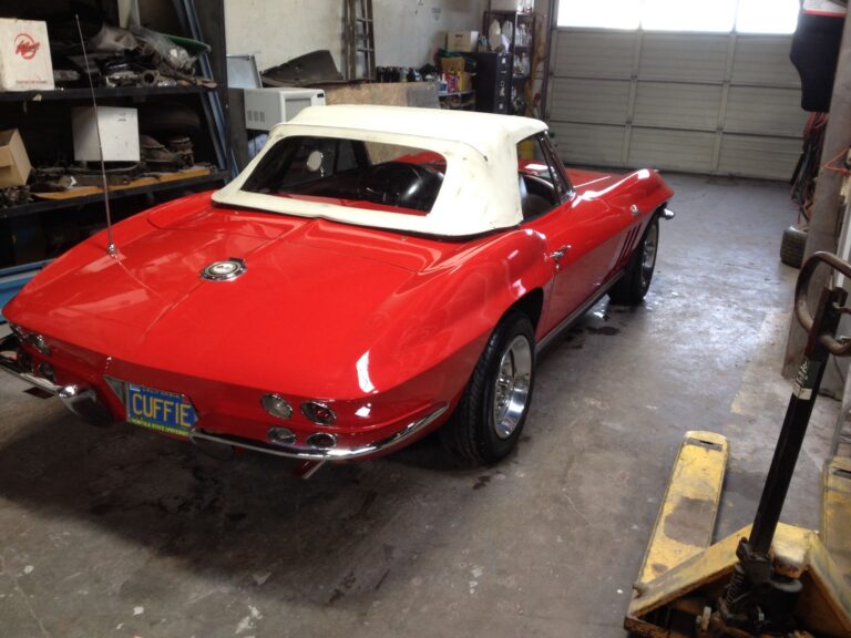 1965 Chevrolet Corvette collision repair at Automotive Enterprise, San Carlos CA – photo 28