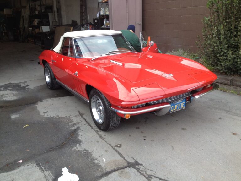 1965 Chevrolet Corvette collision repair at Automotive Enterprise, San Carlos CA – photo 30