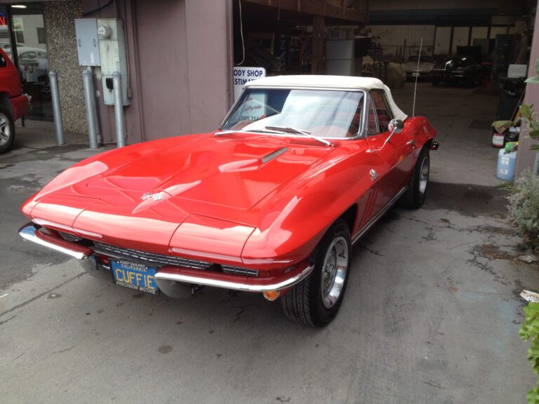 1965 Chevrolet Corvette collision repair at Automotive Enterprise, San Carlos CA – photo 31
