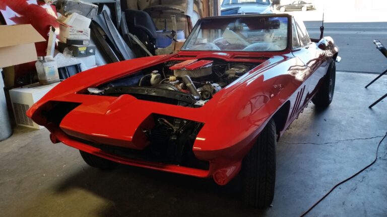 1965 Chevrolet Corvette collision repair at Automotive Enterprise, San Carlos CA – photo 32