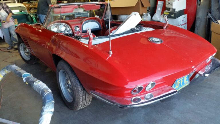 1965 Chevrolet Corvette collision repair at Automotive Enterprise, San Carlos CA – photo 33