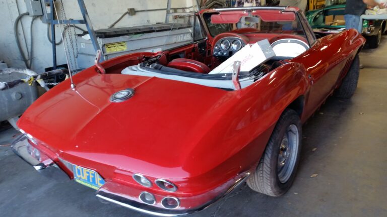 1965 Chevrolet Corvette collision repair at Automotive Enterprise, San Carlos CA – photo 34