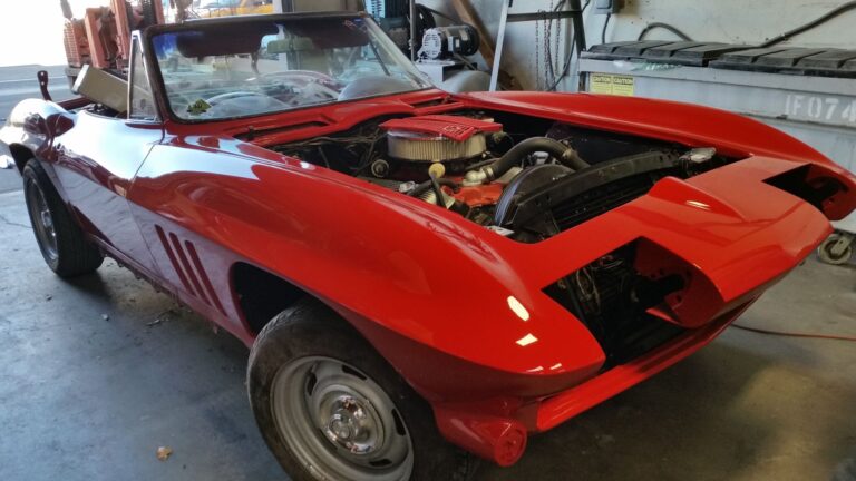1965 Chevrolet Corvette collision repair at Automotive Enterprise, San Carlos CA – photo 35