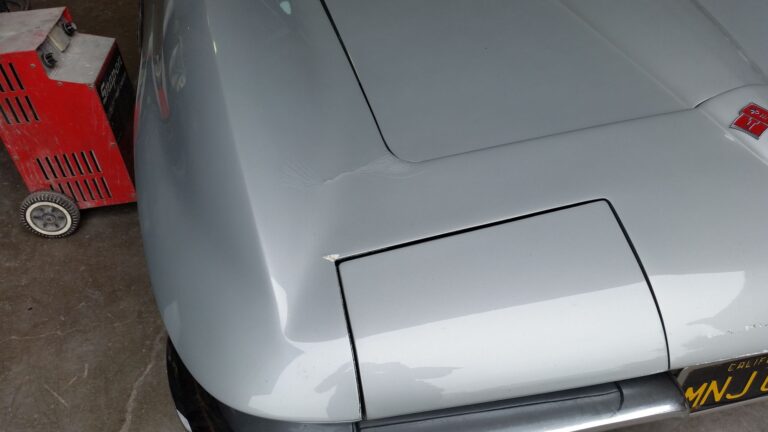 1965 Chevy Corvette collision repair at Automotive Enterprise, San Carlos CA – photo 2
