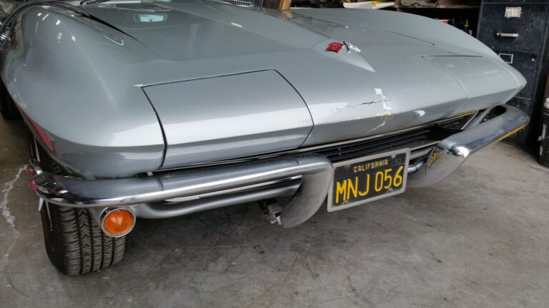 1965 Chevy Corvette collision repair at Automotive Enterprise, San Carlos CA – photo 3