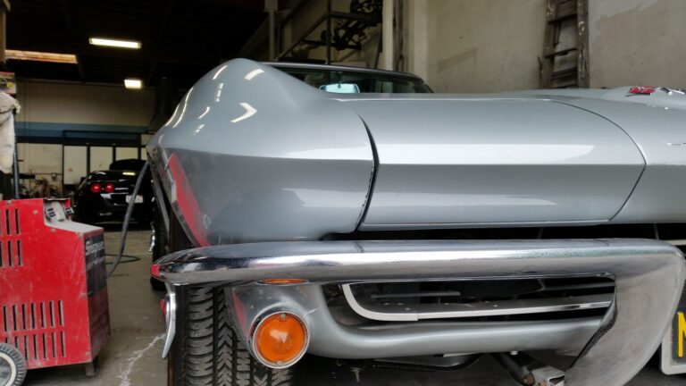 1965 Chevy Corvette collision repair at Automotive Enterprise, San Carlos CA – photo 4