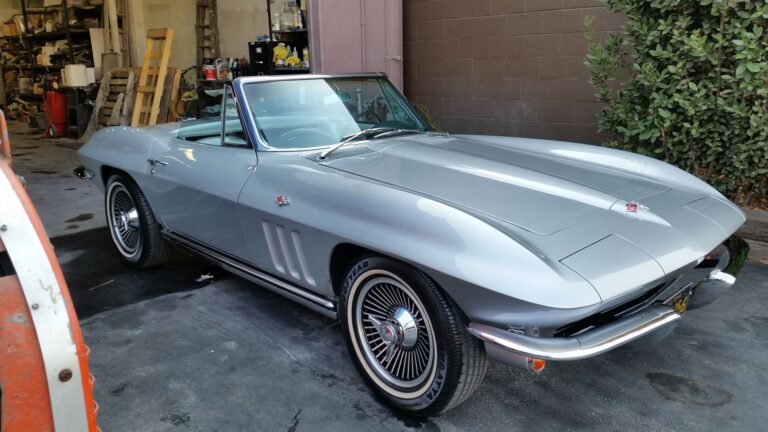1965 Chevy Corvette collision repair at Automotive Enterprise, San Carlos CA – photo 7