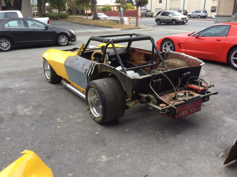 1965 Chevy Corvette Fastback collision repair at Automotive Enterprise, San Carlos CA – photo 3