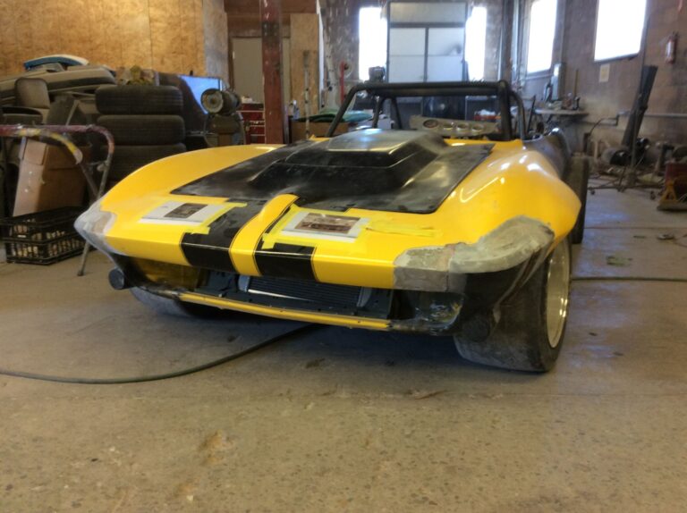 1965 Chevy Corvette Fastback collision repair at Automotive Enterprise, San Carlos CA – photo 7