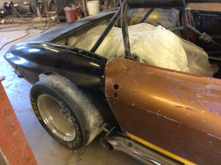 1965 Chevy Corvette Fastback collision repair at Automotive Enterprise, San Carlos CA – photo 9