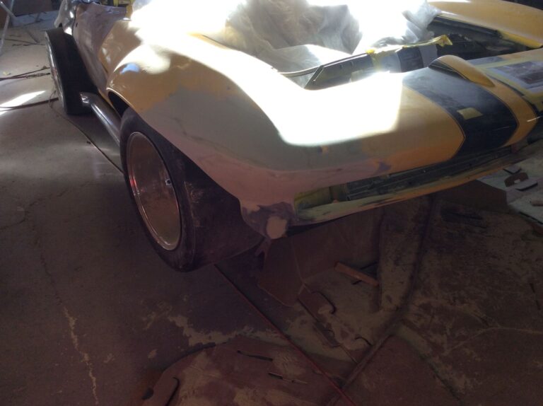 1965 Chevy Corvette Fastback collision repair at Automotive Enterprise, San Carlos CA – photo 10