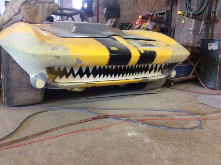 1965 Chevy Corvette Fastback collision repair at Automotive Enterprise, San Carlos CA – photo 13
