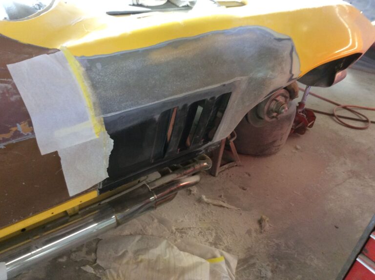 1965 Chevy Corvette Fastback collision repair at Automotive Enterprise, San Carlos CA – photo 15