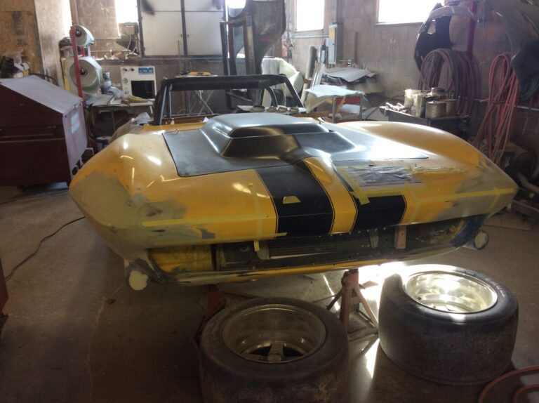 1965 Chevy Corvette Fastback collision repair at Automotive Enterprise, San Carlos CA – photo 18