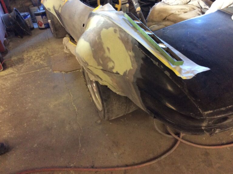 1965 Chevy Corvette Fastback collision repair at Automotive Enterprise, San Carlos CA – photo 21