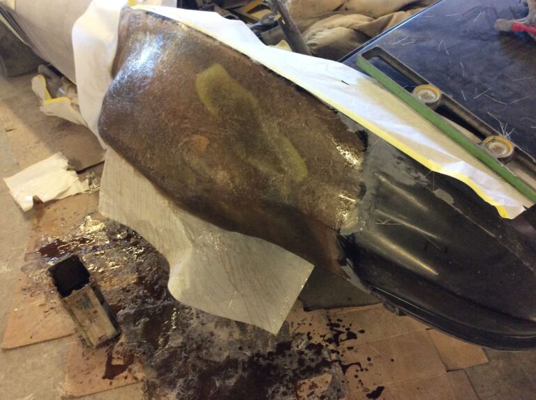 1965 Chevy Corvette Fastback collision repair at Automotive Enterprise, San Carlos CA – photo 22