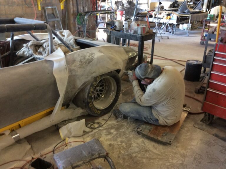 1965 Chevy Corvette Fastback collision repair at Automotive Enterprise, San Carlos CA – photo 23