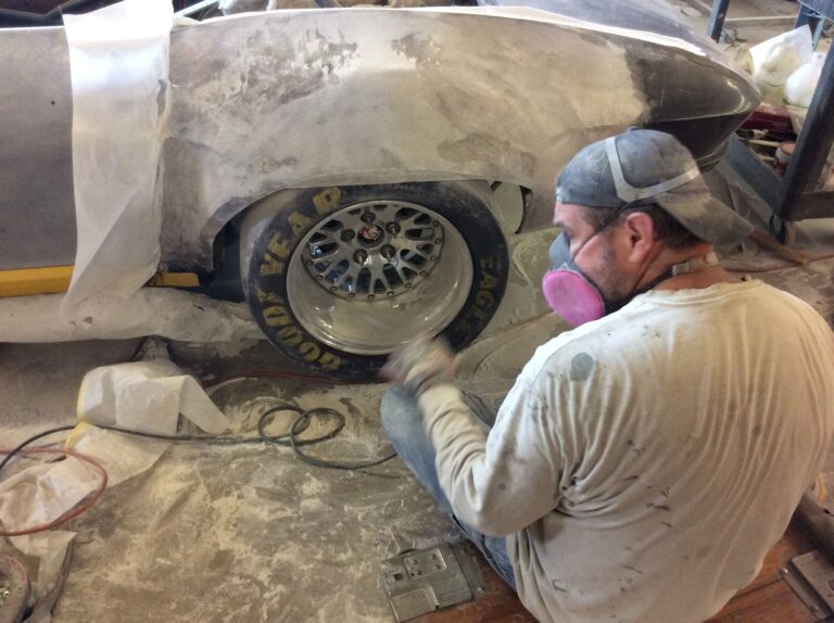 1965 Chevy Corvette Fastback collision repair at Automotive Enterprise, San Carlos CA – photo 24