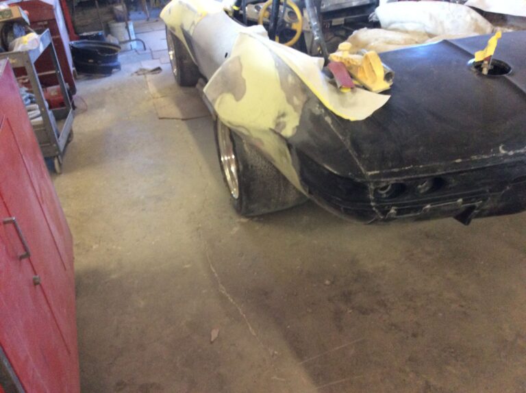 1965 Chevy Corvette Fastback collision repair at Automotive Enterprise, San Carlos CA – photo 25